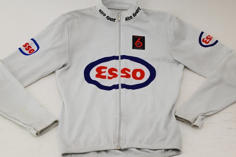 Original Berlin Six Days Track Jersey Team Esso White