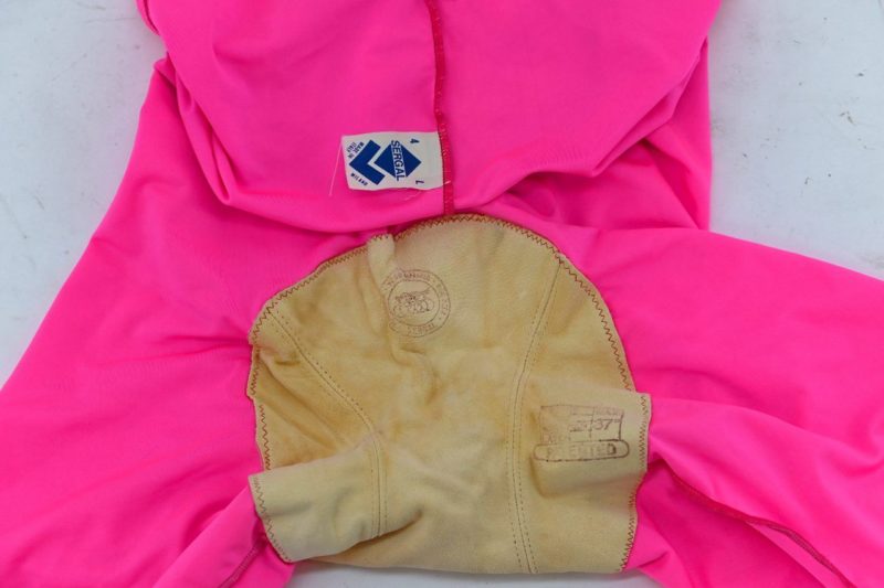 Vintage Pink Bib Cycling Shorts by Sergal