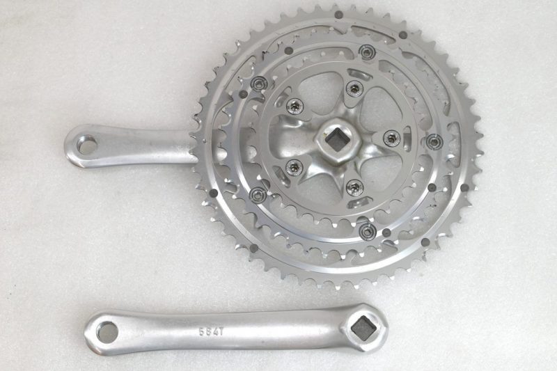 Vintage Campagnolo Racing T Triple Crankset
