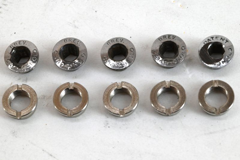 Vintage Campagnolo Pista Chainring Bolts