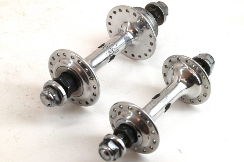 Vintage Campagnolo Low Flange Pista Hubs 28/32 Holes