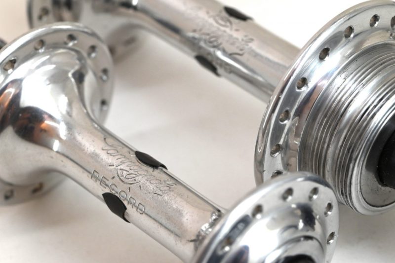 Vintage Campagnolo Low Flange Pista Hubs 28/32 Holes