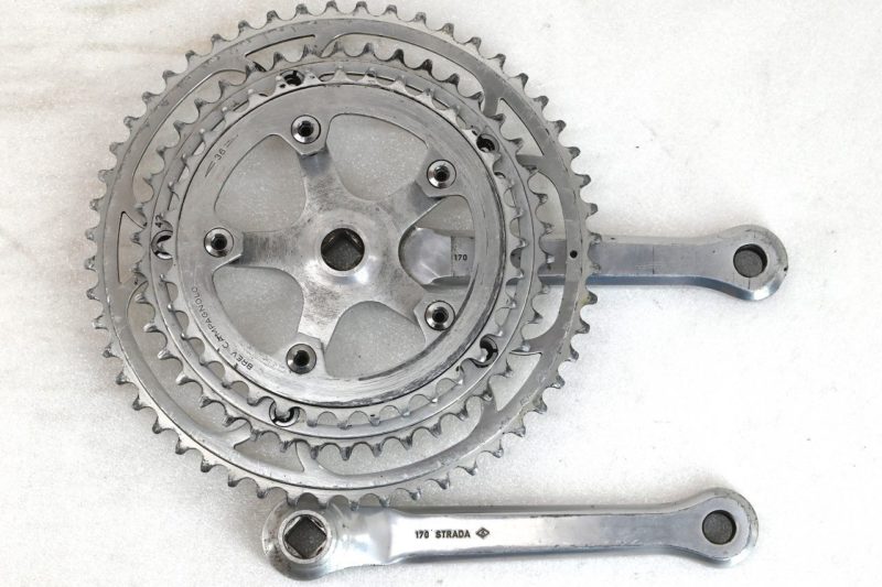Vintage Campagnolo Record Triple Crankset