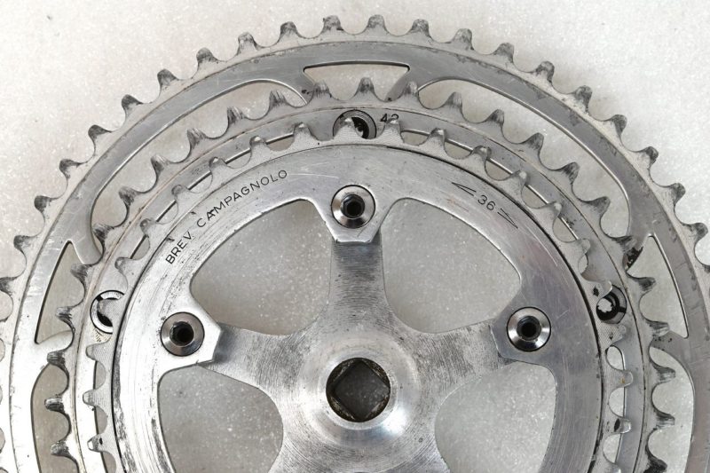 Vintage Campagnolo Record Triple Crankset