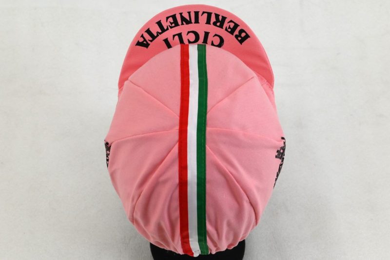 Cicli Berlinetta Pink Cycling Cap "Giro Stripe"