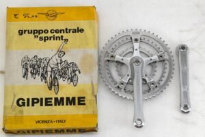 Vintage Gipiemme Special Triple Triplo Crankset