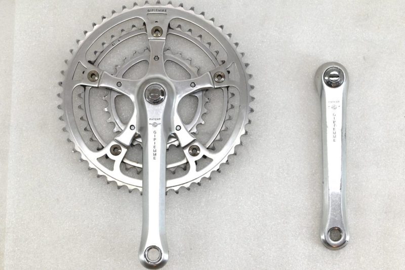 Vintage Gipiemme Special Triple Triplo Crankset
