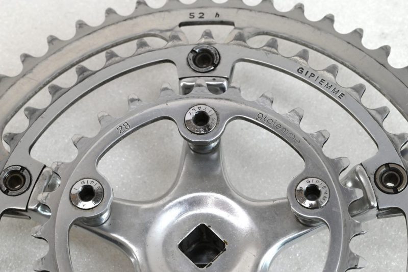 Vintage Gipiemme Special Triple Triplo Crankset