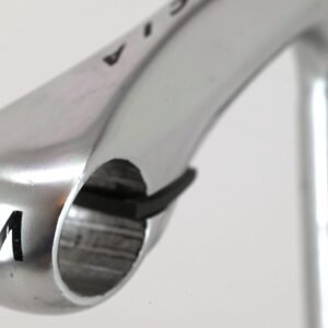 Potence Vélo ITM Goccia - Longueur 130mm - Argent - Fabriqué En Italie - Neuf