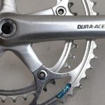 Vintage Shimano Dura Ace AX Crankset with Pedals