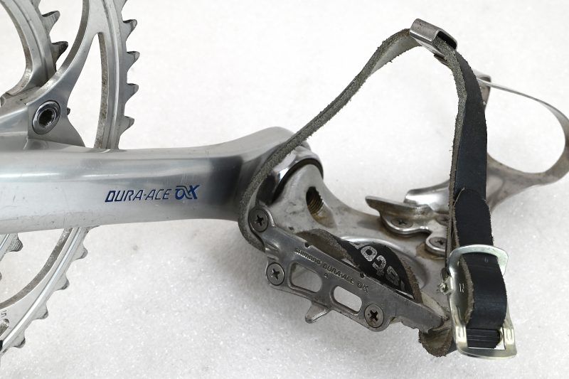 Vintage Shimano Dura Ace AX Crankset with Pedals