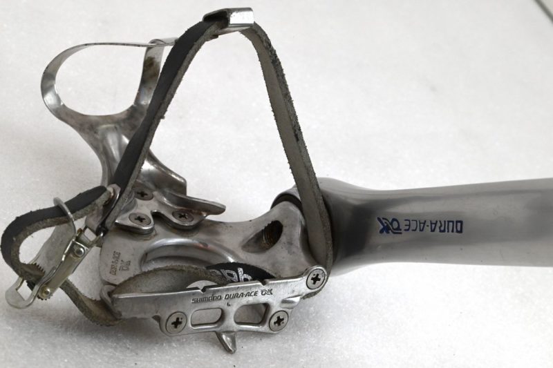 Vintage Shimano Dura Ace AX Crankset with Pedals