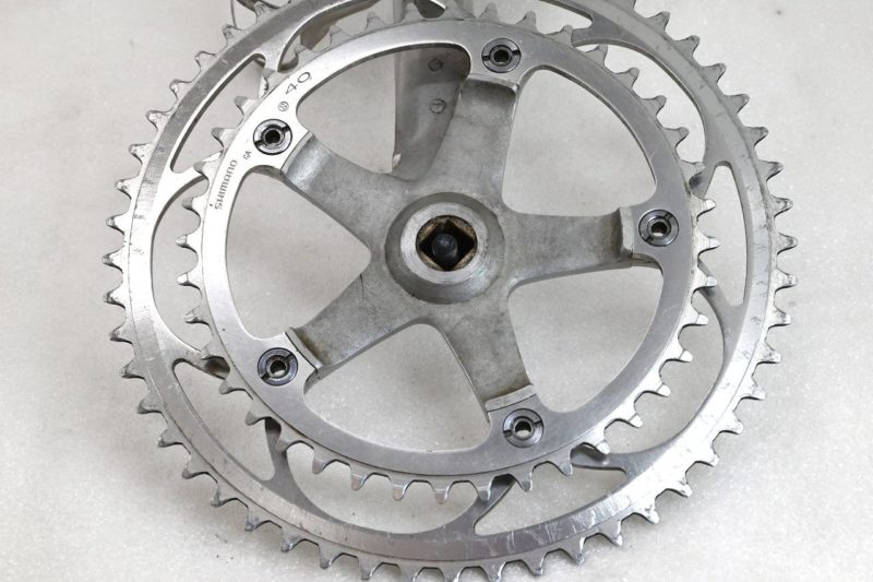 Vintage Shimano Dura Ace AX Crankset with Pedals