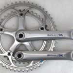 Vintage Shimano Dura Ace AX Crankset with Pedals