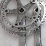 Vintage Shimano Dura Ace AX Crankset with Pedals