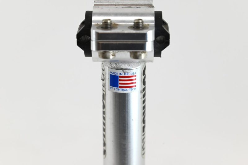 Vintage Control Tech 1990s Silver Seatpost