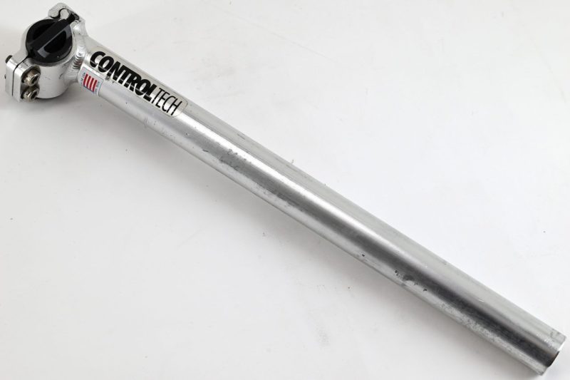 Vintage Control Tech 1990s Silver Seatpost
