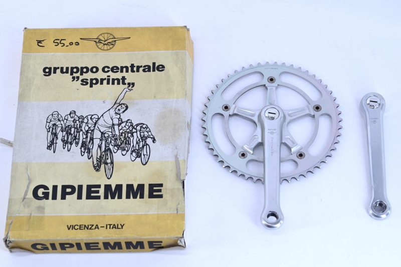 Vintage Gipiemme Pista Track Crankset