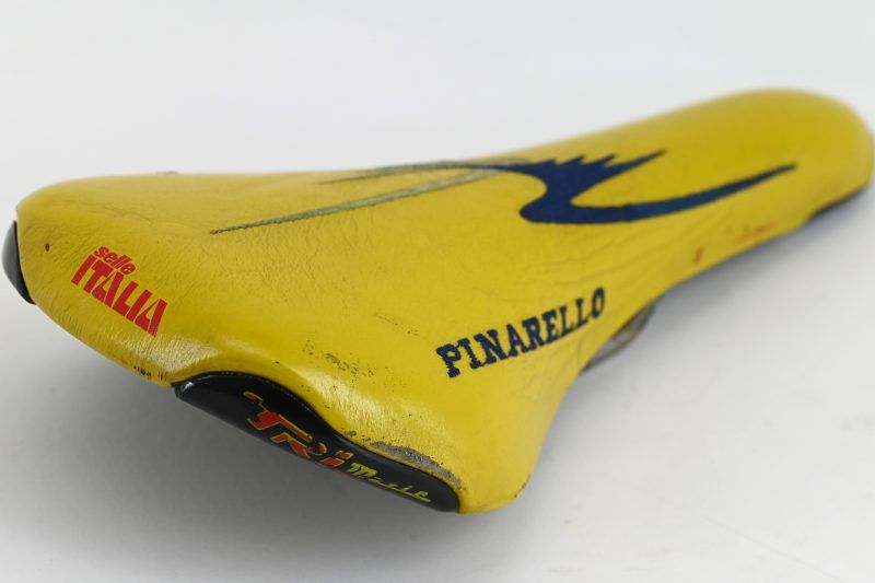 Selle Italia Tri-Matic Pinarello Saddle Yellow