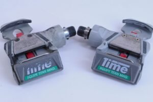 Vintage TIME Equipe Titan Magnesium CLICK PEDALS