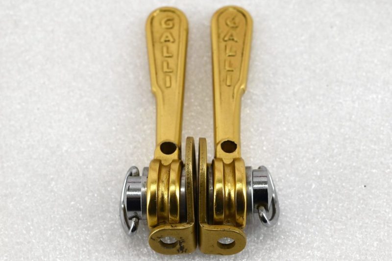 Vintage Galli Oro golden Downtube Shifters