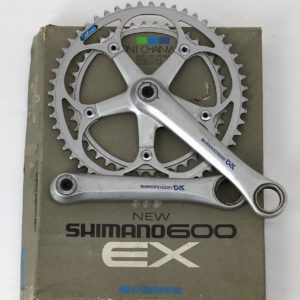 Shimano 600 AX Crankset with pedals - Cicli Berlinetta