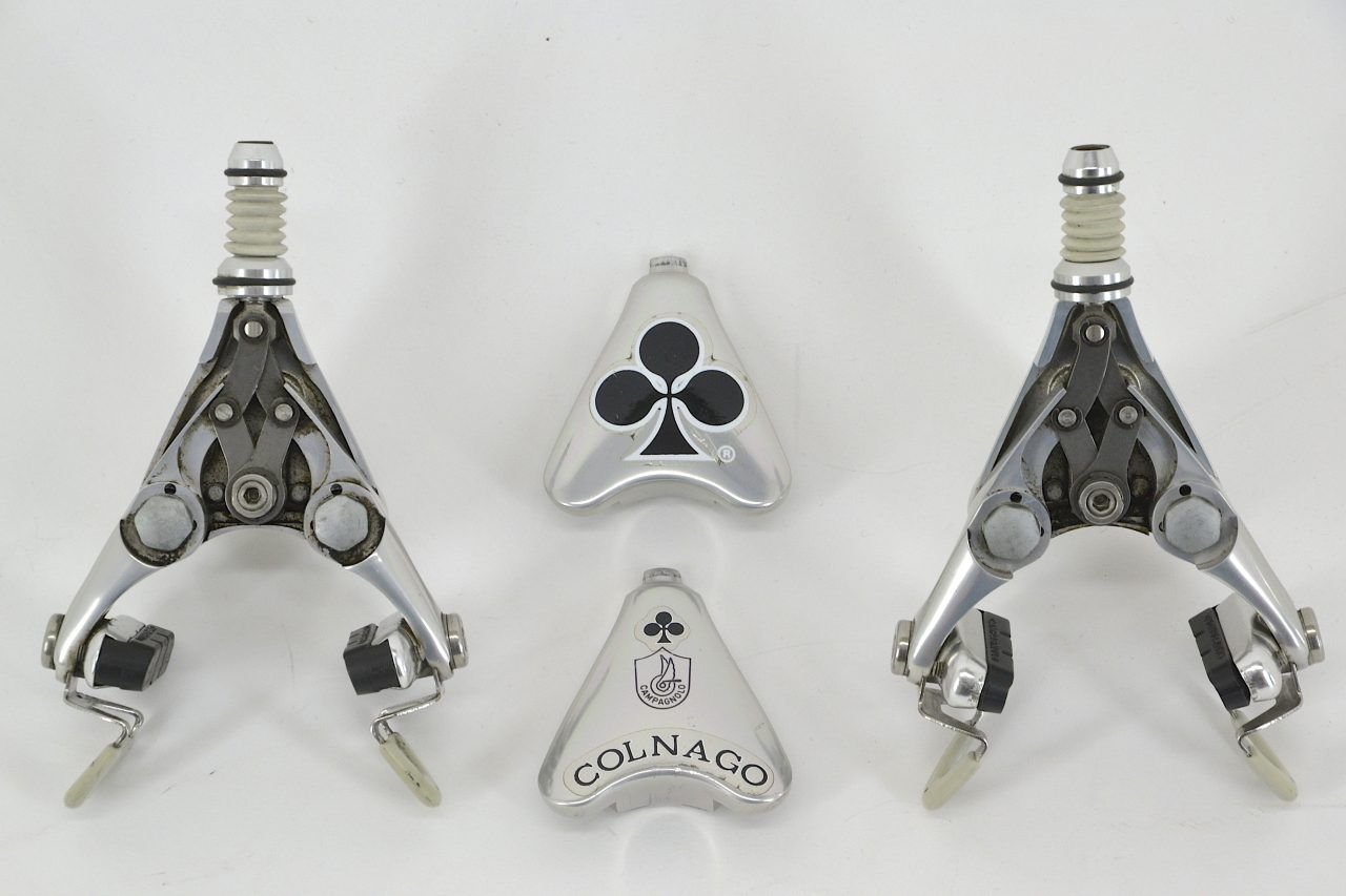 Campagnolo C-Record Cobalt Nut Gems – Pair Of New Center Brake Bolts (Reproduction)