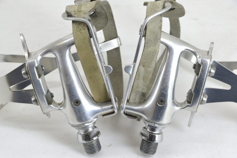 Campagnolo Croce d'Aune Pedals with Toe-clips and Straps - Image 4