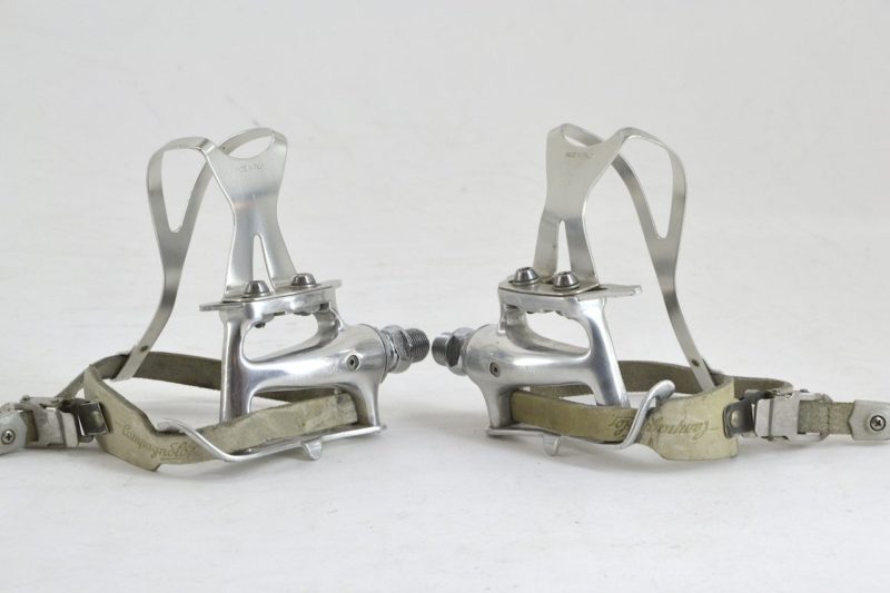 Campagnolo Croce d'Aune Pedals with Toe-clips and Straps - Image 9