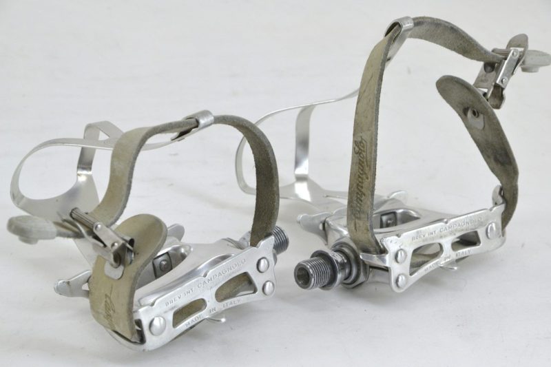 Campagnolo Croce d'Aune Pedals with Toe-clips and Straps - Image 6