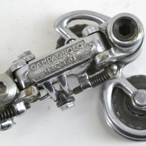 DÉRAILLEUR ARRIÈRE CAMPAGNOLO RECORD 1ER TYPE #1020 – ACIER, 5 VITESSES, ANNÉES 60