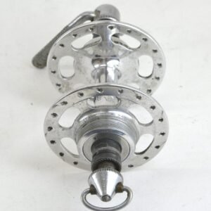 Moyeux Campagnolo Record Piste 36 Trous - Aluminium Argenté - Neuf Sans Boîte