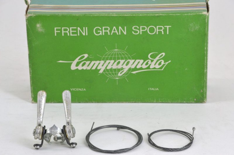 NOS Campagnolo Gran Sport Shifting Levers with Clamp and Cables