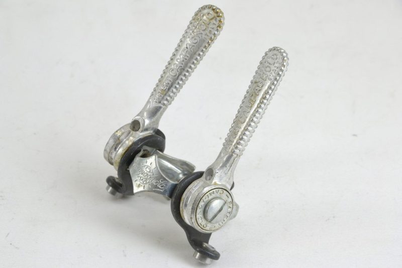 NOS Campagnolo Gran Sport Shifting Levers with Clamp and Cables - Image 3