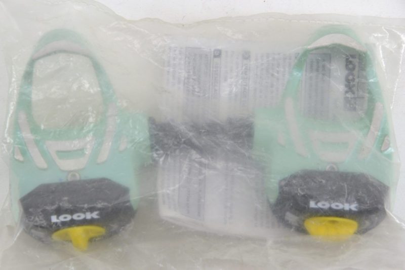 NOS Look ARC Delta Pedals Bianchi Celeste - Image 7