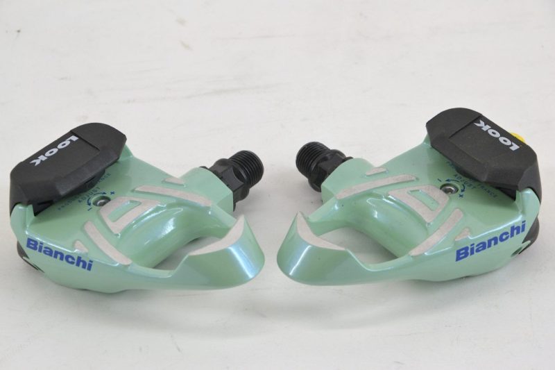 NOS Look ARC Delta Pedals Bianchi Celeste - Image 6