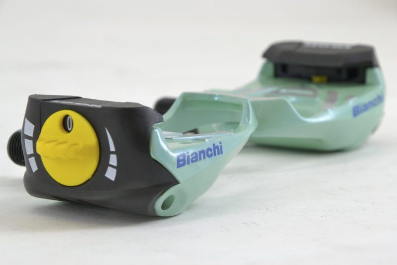 NOS Look ARC Delta Pedals Bianchi Celeste