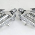 NOS NIB Shimano 600 Ultegra Tricolor PD-6400 Pedals with Toeclips and Cleats - Image 4