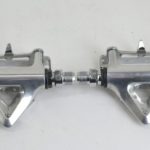NOS NIB Shimano 600 Ultegra Tricolor PD-6400 Pedals with Toeclips and Cleats - Image 5