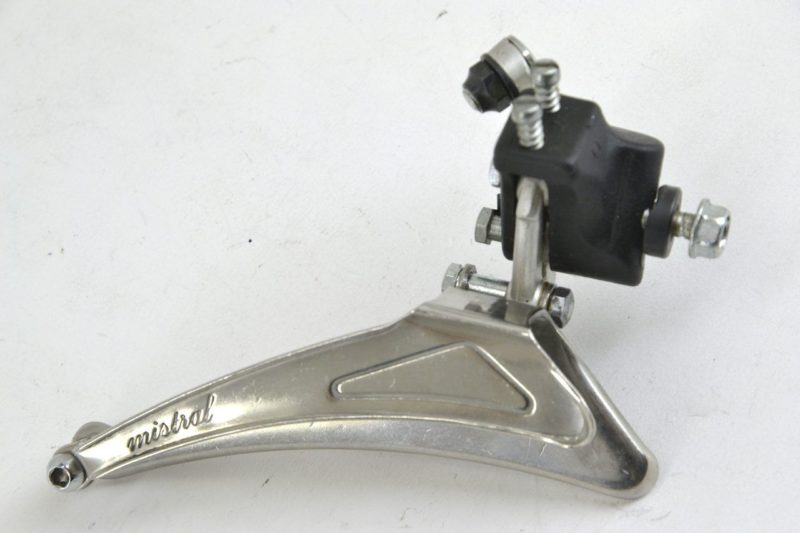 NOS OFMEGA MISTRAL FRONT DERAILLEUR BRAZE-ON - Image 2