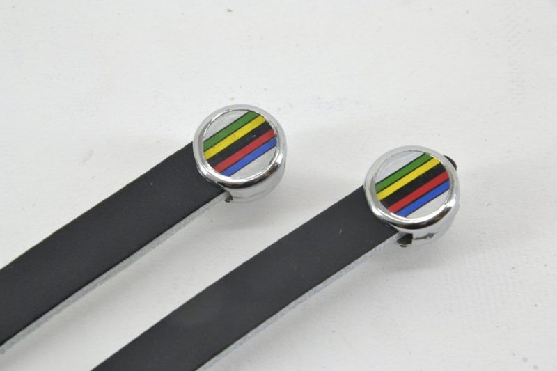 NOS World Champion Toe Strap Buttons Round