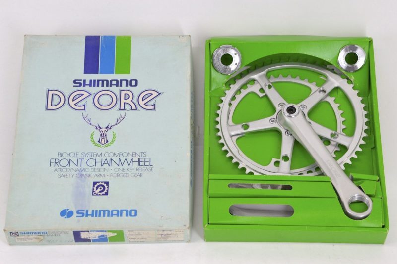NOS NIB Shimano Deore FC-DE20 Crankset 170mm with Bottom Bracket ITA