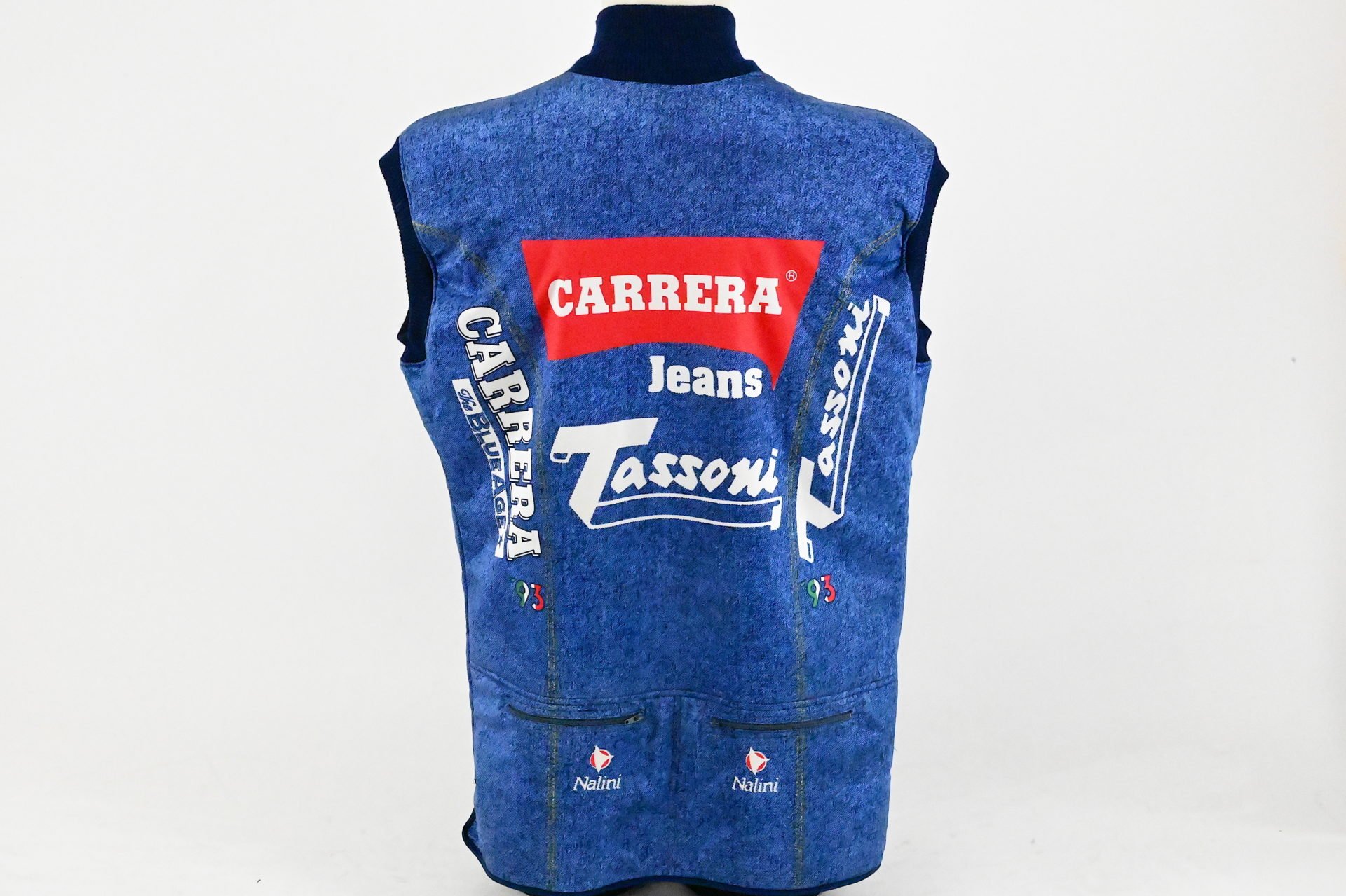 Team Carrera Jeans Winter Cycling Vest Size XL by Nalini - Image 3