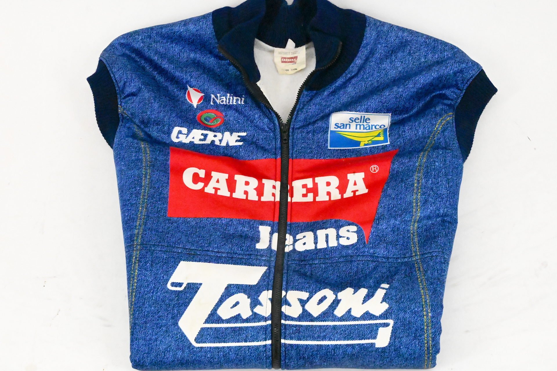 Team Carrera Jeans Winter Cycling Vest Size XL by Nalini - Image 4