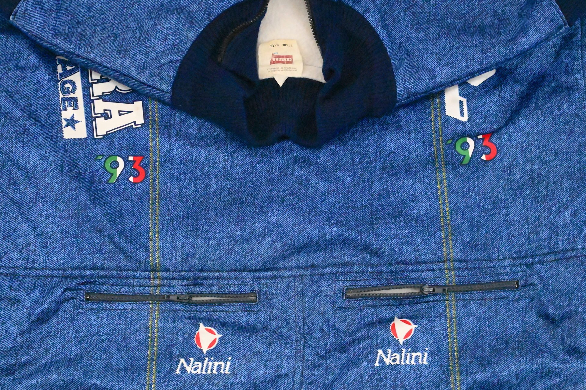 Team Carrera Jeans Winter Cycling Vest Size XL by Nalini - Image 5