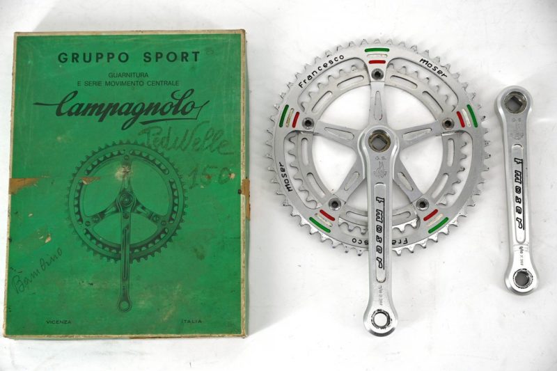 Campagnolo Gran Sport Cranks Francesco Moser Pantograph