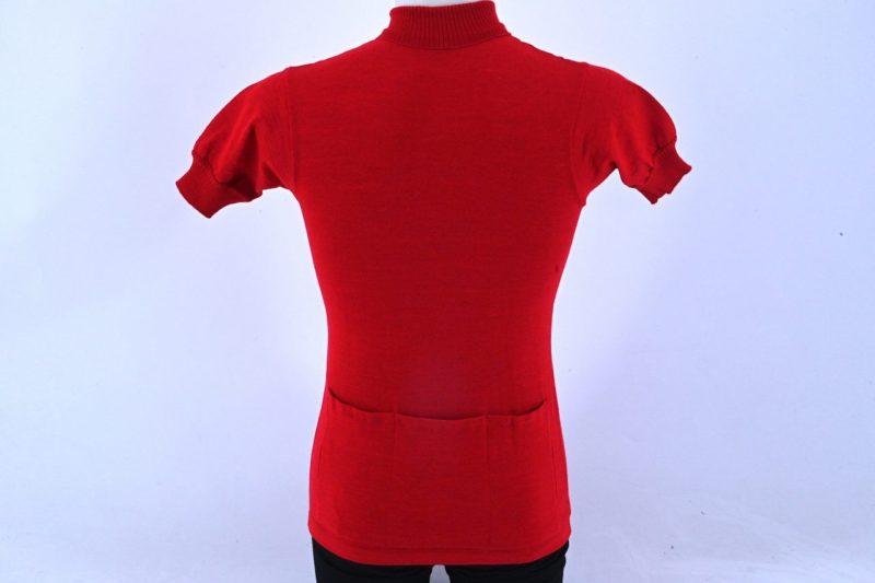 Ciesseci Sport Classic Wool Jersey Red Cicli Berlinetta Size 2 (S) - Image 3