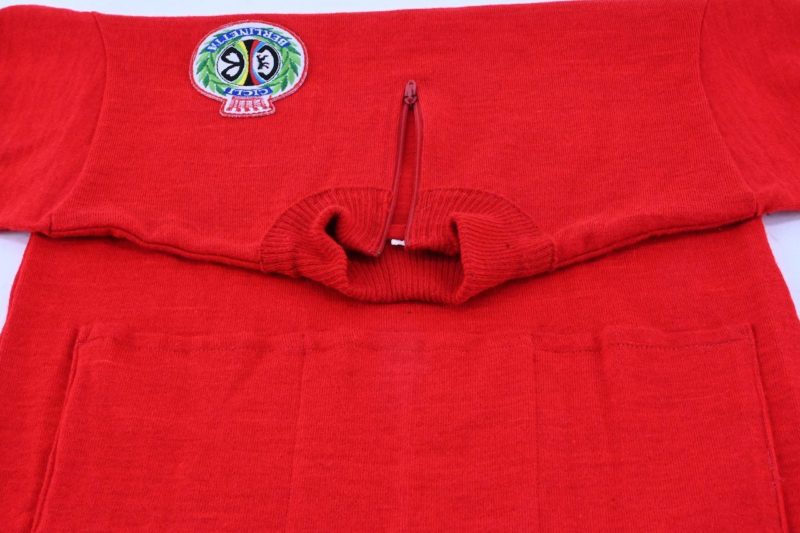 Ciesseci Sport Classic Wool Jersey Red Cicli Berlinetta Size 2 (S) - Image 5