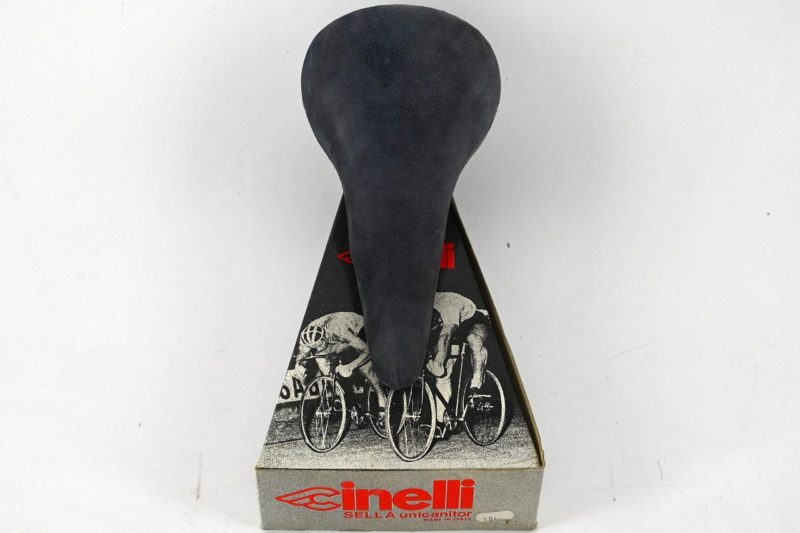 Cinelli Unicanitor Grey Suede Saddle - Image 2