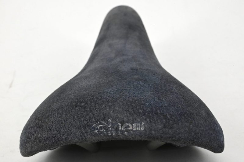 Cinelli Unicanitor Grey Suede Saddle - Image 4